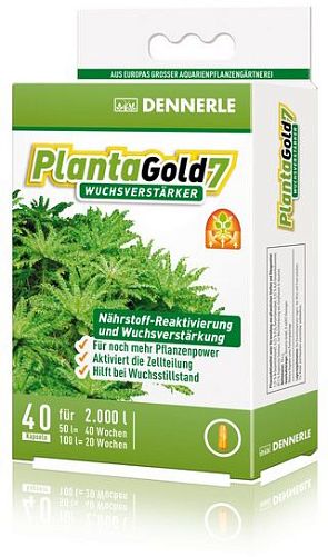 Dennerle Planta Gold 7 стимулятор роста для растений, капсулы, 20 шт.