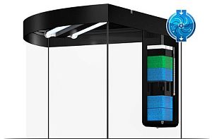 Аквариум JUWEL Trigon 190 LED черный, 190 л