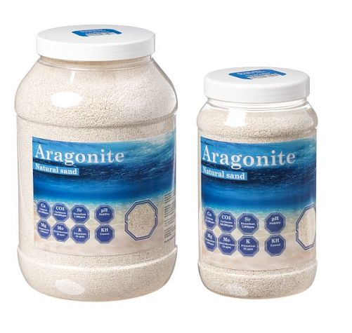 Песок DVH Aragonite Natural Sand сухой арагонитовый, 9 кг, 0,3-1,2 мм