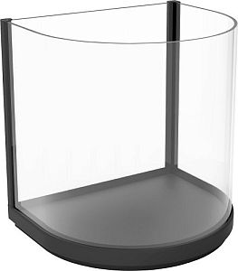 Аквариум дуговой Atman BGT-30 черный, 16 л, 30,4х23×29 см в комплекте внутренний фильтр, LED светильник Аквариум дуговой Atman BGT-30 черный, 16 л, 30,4х23×29 см в комплекте внутренний фильтр, LED светильник