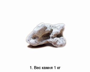 КАМЕНЬ ИЗВЕСТНЯК МОРСКОЙ, ОТ 1 ДО 10 КГ, ЦЕНА ЗА 1 КГ