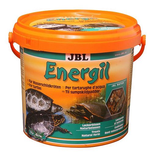 Корм JBL Energil из целиком высушенных рыб и рачков для крупных водных черепах, 2,5 л