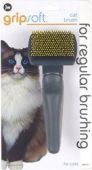 Щетка J.W. Grip Soft Cat Brush для кошек, массажная с облитыми кончиками, пластик