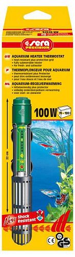 SERA PRECISION 100 W аквариумный нагреватель, 100 Вт