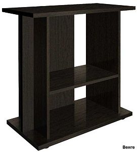 Подставка без дверок Biodesign РИФ 125&nbsp;чёрная шагрень, влагостойкая плита ЛДСП 16&nbsp;мм, 81х38&times;74&nbsp;см