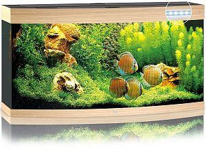 Аквариум JUWEL Vision 450 LED панорамный с оборудованием, светлое дерево, 450л, 1510х610×640 мм