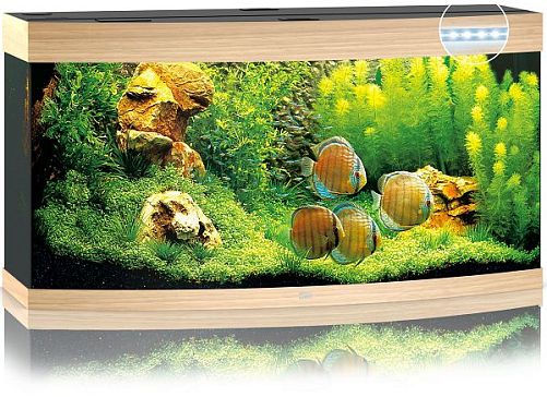 Аквариум JUWEL Vision 450 LED панорамный с оборудованием, светлое дерево, 450л, 1510х610х640 мм