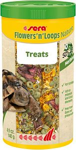 Корм Sera FLOWERS'n'LOOPS для рептилий, 1 л