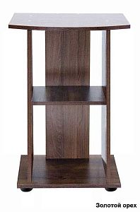 Подставка без дверок Biodesign КЛАССИК 50R чёрная шагрень, плита ЛДСП 16&nbsp;мм, 50х29&times;74&nbsp;см