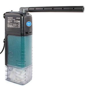 Фильтр внутренний Hailea с&nbsp;дождевальной флейтой, керамический вал, картриджи губка, биокерамика, 7&nbsp;Вт, 300&minus;540&nbsp;л/ч