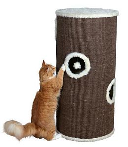Домик-башня TRIXIE «Vitus» для кошки, D 55 см, 115 см, коричневый, бежевый
