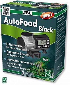 JBL AutoFood BLACK End cap Крышка корпуса автоматической кормушки для аквариумных рыб, черная