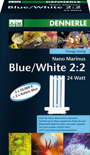 Dennerle NANO Marinus Blue/White 2:2 лампа для светильника ReefLight, 24 Вт