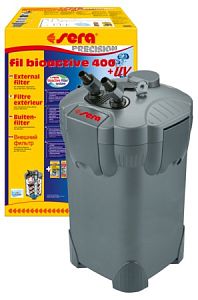 Внешний аквариумный фильтр SERAfil BIOACTIVE 400 + УФ, 1100 л/ч