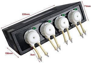 Дозирующий насос Jecod DP-4, 7,5&nbsp;Вт, h&nbsp;воды 1,5&nbsp;м, 10х4л/сут, 235х170&times;71&nbsp;мм