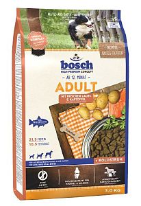 Корм Bosch Adult Salmon&Potato для собак, лосось с картофелем