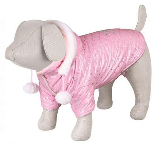 Попона зимняя TRIXIE Dog Princess, XS: 27 см, розовый