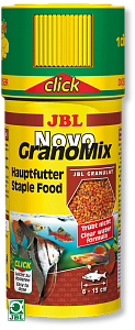JBL NovoGranoMix основной корм для «общих» аквариумов, смесь гранул 250 мл