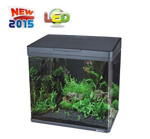 Аквариум BOYU с LED светильником и фильтром, 45 л, 480x250×490 мм