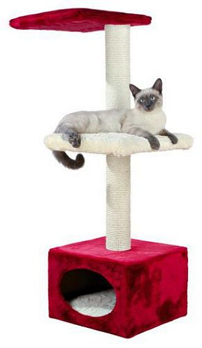 Домик TRIXIE "Elena" для кошки, 109 см, красный, бежевый