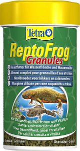 TetraReptoFrog Granules основной корм для лягушек и тритонов, гранулы 100 мл