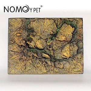 Фон рельефный NOMOY PET для террариумов, камень желтый, 60х45×3,5 см