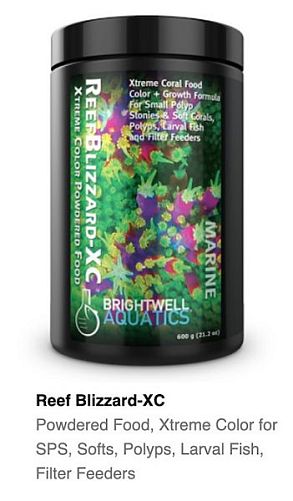Корм для кораллов Brightwell Aquatics ReefBlizzard-Extreme Powder, 150 г