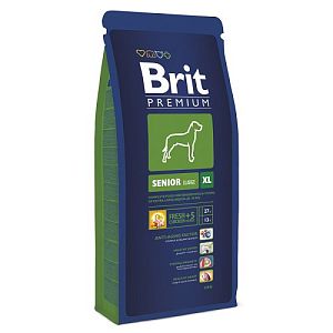 Корм Brit Premium Senior XL для пожилых собак гигантских пород