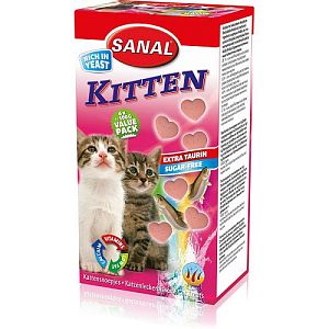 Витамины SANAL «Киттен» для котят, лосось и таурин, 400 г