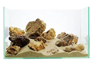 Набор камней GLOXY &laquo;Окаменелое дерево&raquo; разных размеров, 20&nbsp;кг