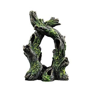 Декорация с GLO-эффектом GLOFISH «Скрученное дерево», 12,7×5,1×10,2 см