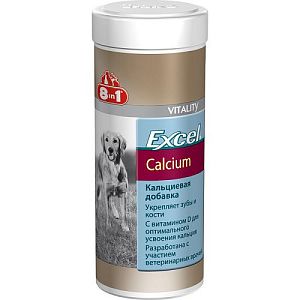 8in1 Calcium кальциевая добавка с фосфором и витамином D для собак