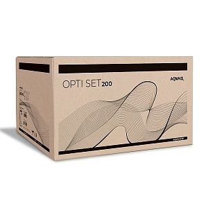 Аквариум Aquael OPTI SET 200 2.0 черный, с лед-освещением, 200 л