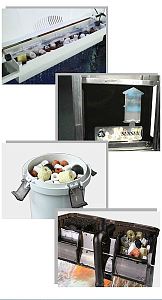 Смесь биозаполнителей SUNSUN MIX 7&nbsp;видов для фильтров, 500&nbsp;г