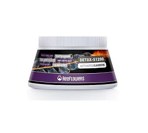 Активированный уголь ReeFlowers DETOX–S1200 ACTIVATED CARBON для аквариумов, 1 л