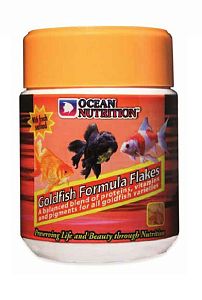 Корм Ocean Nutrition Goldfish Flake для золотых рыб, хлопья 34 г