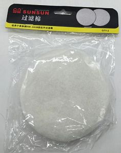 Вкладыш к фильтрам SunSun HW-502, синтепон 11х11×1 см