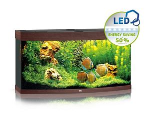Аквариум JUWEL Вижн 260 LED темное дерево, 260 л, 121х46×62 см
