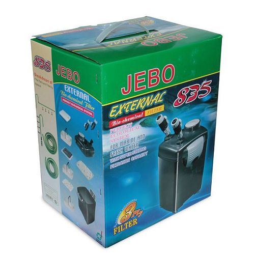 Фильтр внешний Jebo, 28 Вт, 1200 л/ч, 220х230х470 мм