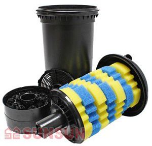 Фильтр прудовый напорный SUNSUN CPF-500&nbsp;с&nbsp;UV-стерилизатором, 38&nbsp;л, 10&thinsp;000&nbsp;л/ч, UV-18&nbsp;Вт