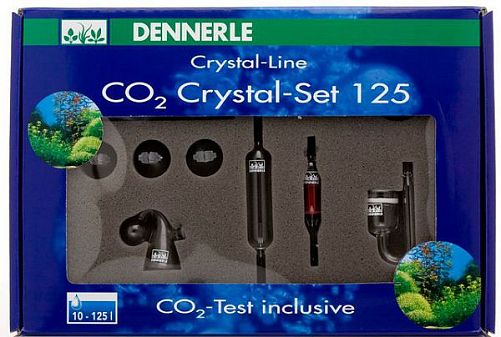 Установка для подачи СО2 для "нано-аквариумов" Dennerle Crystal-Set 125