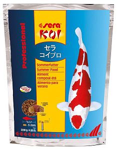 Sera KOI Professional Summer летний корм для кои и других прудовых рыб, 2,2 кг