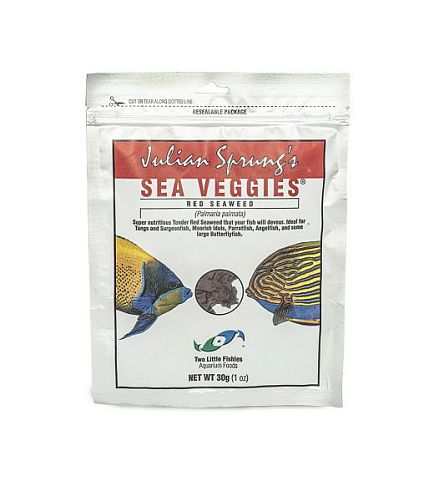 Красные водоросли Two Little Fishies SeaVeggies Red Seaweed для морских животных, 30 г