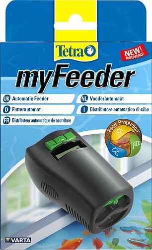 Автокормушка Tetra myFeeder для всех типов аквариумов, батарейки в комплекте