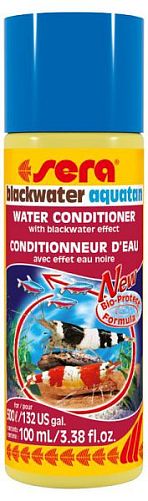 Sera BLACKWATER AQUATAN кондиционер для воды с натуральным торфяным экстрактом, 100 мл