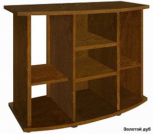 Подставка без дверок Biodesign ПАНОРАМА 240&nbsp;чёрная шагрень, влагостойкая плита ЛДСП 16/22&nbsp;мм, 101х46&times;74&nbsp;см