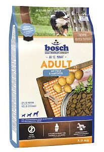 Корм Bosch Adult Fish&Potato для взрослых собак, рыба с картофелем