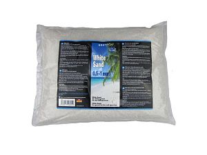 Грунт GROTECH White Sand для рифового аквариума, 1−2 мм, 25кг