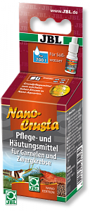 JBL NanoCrusta препарат для ухода за панцирем и успешной линьки для креветок и карликовых раков, 15 мл