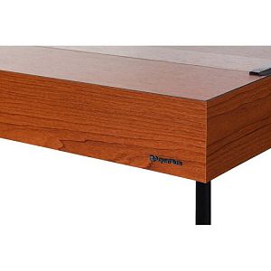 Аквариум LUX П264 прямой, с крышкой и светильником Т8 2×38 Вт, итальянский орех, 264 л